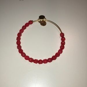 Peach/Red Alex and Ani Bracelet
